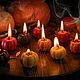 Тыквенный Шабаш набор свечей. Свеча-активатор. Майя (black-candle). Интернет-магазин Ярмарка Мастеров.  Фото №2