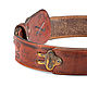 Leather men's belt 'Mustang' (brown). Straps. Russian leather Guild. Online shopping on My Livemaster.  Фото №2