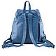 Women's leather backpack 'Paulina' (blue). Backpacks. Russian leather Guild. My Livemaster. Фото №5