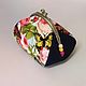Cosmetic bag with clasp 'Butterfly', Beauticians, Polyarnye Zori,  Фото №1