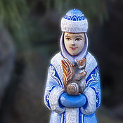 Куклы и игрушки handmade. Livemaster - original item Snow maiden (23 cm). Handmade.