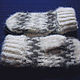 Children's knitted mittens with a high ribbing. Childrens mittens. Warm Yarn. My Livemaster. Фото №5
