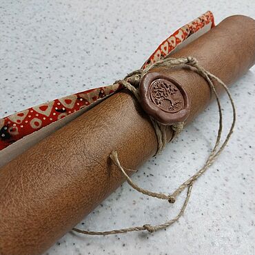 Открытки ручной работы. Ярмарка Мастеров - ручная работа Открытка-свиток. Handmade.
