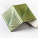 Light Green Leather Business Card Holder. Passport cover. Two Starlings. Online shopping on My Livemaster.  Фото №2