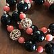 Order beads: ' Pink coral ' made of natural coral and agate. ukrasheniyalise (UkrasheniyaLise). Livemaster. . Beads2 Фото №3