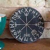 Фен-шуй и эзотерика handmade. Livemaster - original item Runic compass for altar or candle, altar. Handmade.