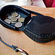 Coin genuine leather. Coin boxes. Gothicleather. My Livemaster. Фото №4