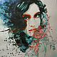 Картина My deep (self-portrait). Картины. Veronika Magic Art. Ярмарка Мастеров.  Фото №4