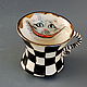 Dancing circle 'The Cat from Wonderland'. Mugs and cups. Mila. Online shopping on My Livemaster.  Фото №2