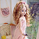 Ophelia. Author's textile doll collectible. Dolls. Dolls by Margaret. My Livemaster. Фото №6
