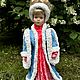 Снегурочка из ваты, Интерьерная кукла, Москва,  Фото №1