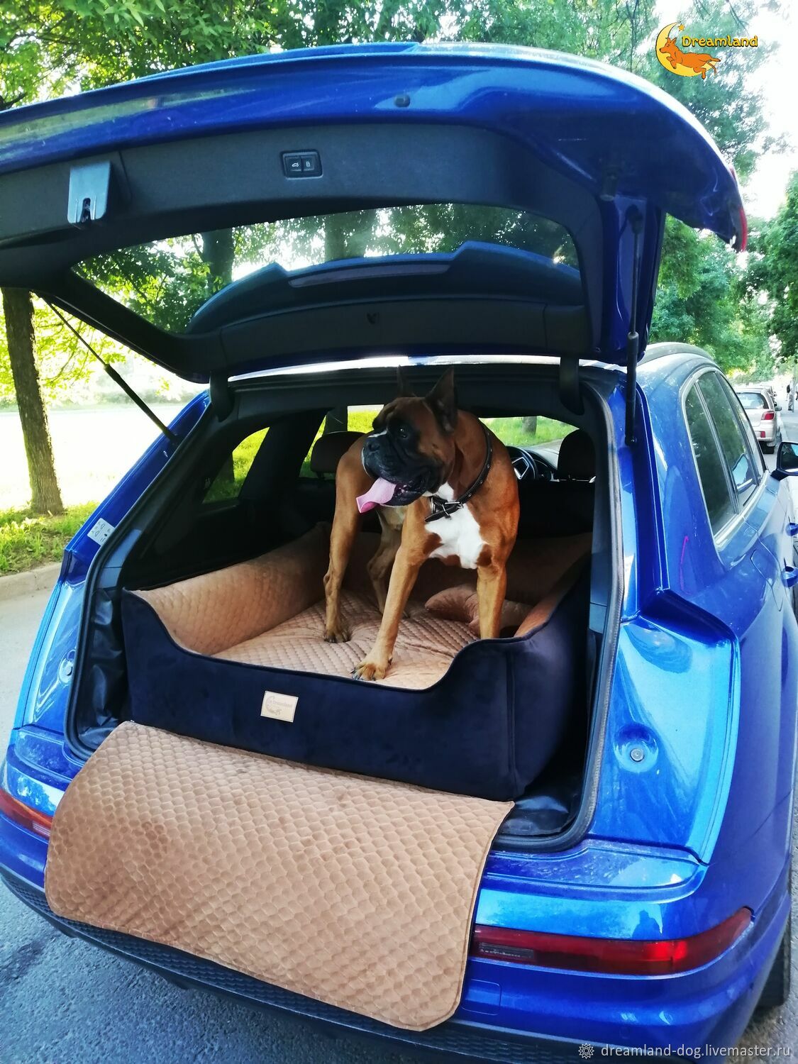 Чехлы для перевозки собак в автомобиле