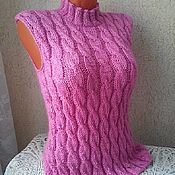 Одежда handmade. Livemaster - original item !  RESERVE!Knitted vest 