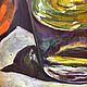 Posner - the glass is half full or empty?. Decor. Irina- Kartiny. Интернет-магазин Ярмарка Мастеров.  Фото №2