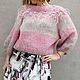 Pink mohair sweater. Sweaters. svetlana-sayapina. My Livemaster. Фото №4