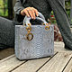 Elegant bag made of Python skin, Classic Bag, Moscow,  Фото №1