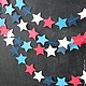 Гирлянды Золотые звезды. Свадебные аксессуары. Яна и её друзья. Интернет-магазин Ярмарка Мастеров.  Фото №2