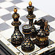 Оригинальный подарок шахматы большие Чёрная королева, Сувениры с пожеланиями, Санкт-Петербург,  Фото №1
