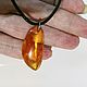 Order Amber pendant is a natural amulet of protection from the evil eye. BalticAmberJewelryRu Tatyana. Livemaster. . Pendant Фото №3