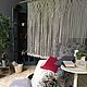 Curtain macrame. Curtains1. MultiMacrame. Online shopping on My Livemaster.  Фото №2