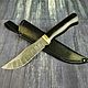 Knife handmade Huntsman, forged Damascus steel, Knives, Moscow,  Фото №1