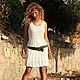 Платье "White dream". Платья. Knit Factory. Интернет-магазин Ярмарка Мастеров.  Фото №2