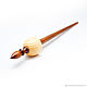 Order Tibetan Spindle support for spinning Siberian Cedar Wood B30. ART OF SIBERIA. Livemaster. . Spindle Фото №3