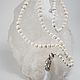 Pearl Mala Beads with a brush of 108 beads. Necklace. Mala by Jemma. My Livemaster. Фото №5