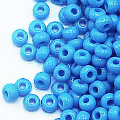 Материалы для творчества handmade. Livemaster - original item Czech beads 10/0 Blue 10 g Preciosa. Handmade.