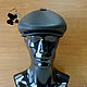 Leather men's soft cap. Petelinka genuine leather. Caps1. Mishan (mishan). My Livemaster. Фото №6