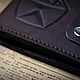  Leather men's wallet 'USSR'. Wallets. Leather product G.M.G.. Online shopping on My Livemaster.  Фото №2