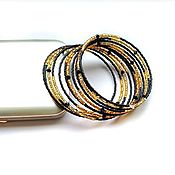 Украшения handmade. Livemaster - original item A bracelet made of beads: Multi-row bracelet 