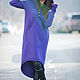 Теплая туника из плотного хлопка с капюшоном - DR0707W3. Кофты. EUG FASHION. Ярмарка Мастеров.  Фото №6