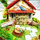 Миниатюра на спиле Домик Bird home. Домики. Наташа Соколова. Уют Вашего Дома. Ярмарка Мастеров.  Фото №6