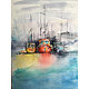  разноцветные лодки, Картины, Тольятти,  Фото №1