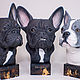 Portrait statuette ' bust». Figurines. artroombullibull. Online shopping on My Livemaster.  Фото №2