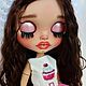 Заказать Blythe Кукла Блайз Custom blythe doll. Semirablythe. Ярмарка Мастеров. . Кукла Кастом Фото №3