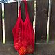 Order String bag knit. raingirlo. Livemaster. . String bag Фото №3