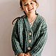  Кардиган  детский  ширина 32, длина 34 см. Кофта. AccessoriesWool мягко и комфортно. Ярмарка Мастеров.  Фото №6