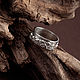 Mountain range ring in sterling silver. Rings. Trinkki. My Livemaster. Фото №5