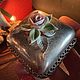 Antique box 'Rose', silver 800, Italy. Vintage Souvenirs. Dutch West - Indian Company. My Livemaster. Фото №5