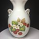 Винтаж: Предметы интерьера винтажные: ВАЗА. STAFFORDSHIRE. АНГЛИЯ. ФАРФОР. БЕС, Вазы винтажные, Лондон,  Фото №1