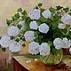 Painting 'kalina buldonezh'white flowers, Pictures, Sergiev Posad,  Фото №1