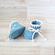 Newborn gift: Hat and booties knitted set. Gift for newborn. babyshop. My Livemaster. Фото №6