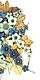 Долина Синей Птицы. Колье из натуральной кожи. Колье. ms. Decorator. Ярмарка Мастеров.  Фото №5
