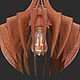 Подвесной светильник из дерева Destwood Vas 11.0012. Потолочные и подвесные светильники. Destwood. Интернет-магазин Ярмарка Мастеров.  Фото №2