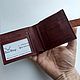 Кожаный кошелёк. Кошельки. ALEX FLAIR • leather goods. Ярмарка Мастеров.  Фото №5