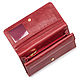Leather wallet 'France' (raspberry). Wallets. Russian leather Guild. Online shopping on My Livemaster.  Фото №2