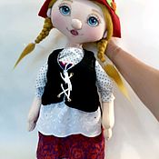 Куклы и игрушки handmade. Livemaster - original item The puppet theatre.Tablet doll the Princess Anna. Handmade.