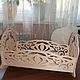 A cradle for a doll 196. Doll furniture. Anna. Doll furniture (komfortno). Online shopping on My Livemaster.  Фото №2